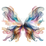 Butterfly Ethereal Smoke Pendant Decoration – Acrylic Wall & Window Hanging Art | Engraved Printed Butterfly Ornaments