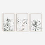 Nordic Plant Canvas Wall Art – Modern Frameless Greenery Decoration Painting