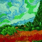 Van Gogh Starry Sky of the Rhone River – DIY Paint by Numbers Kit | Unique Christmas & Birthday Gift