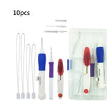 DIY Embroidery Kit with 50 Color Threads – Beginner & Professional Sewing Set