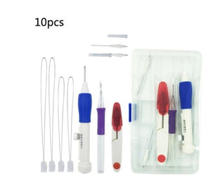 DIY Embroidery Kit with 50 Color Threads – Beginner & Professional Sewing Set