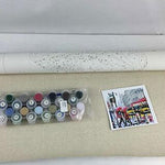 Elegant Dancer Paint by Numbers Kit – DIY Acrylic Painting Set 40x50cm | Creative Wall Art Gift