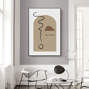 Living Room Sofa Wall Art Mural – Cartoon Canvas Decorative Painting