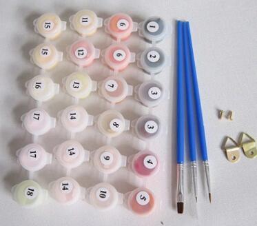 Elegant Dancer Paint by Numbers Kit – DIY Acrylic Painting Set 40x50cm | Creative Wall Art Gift