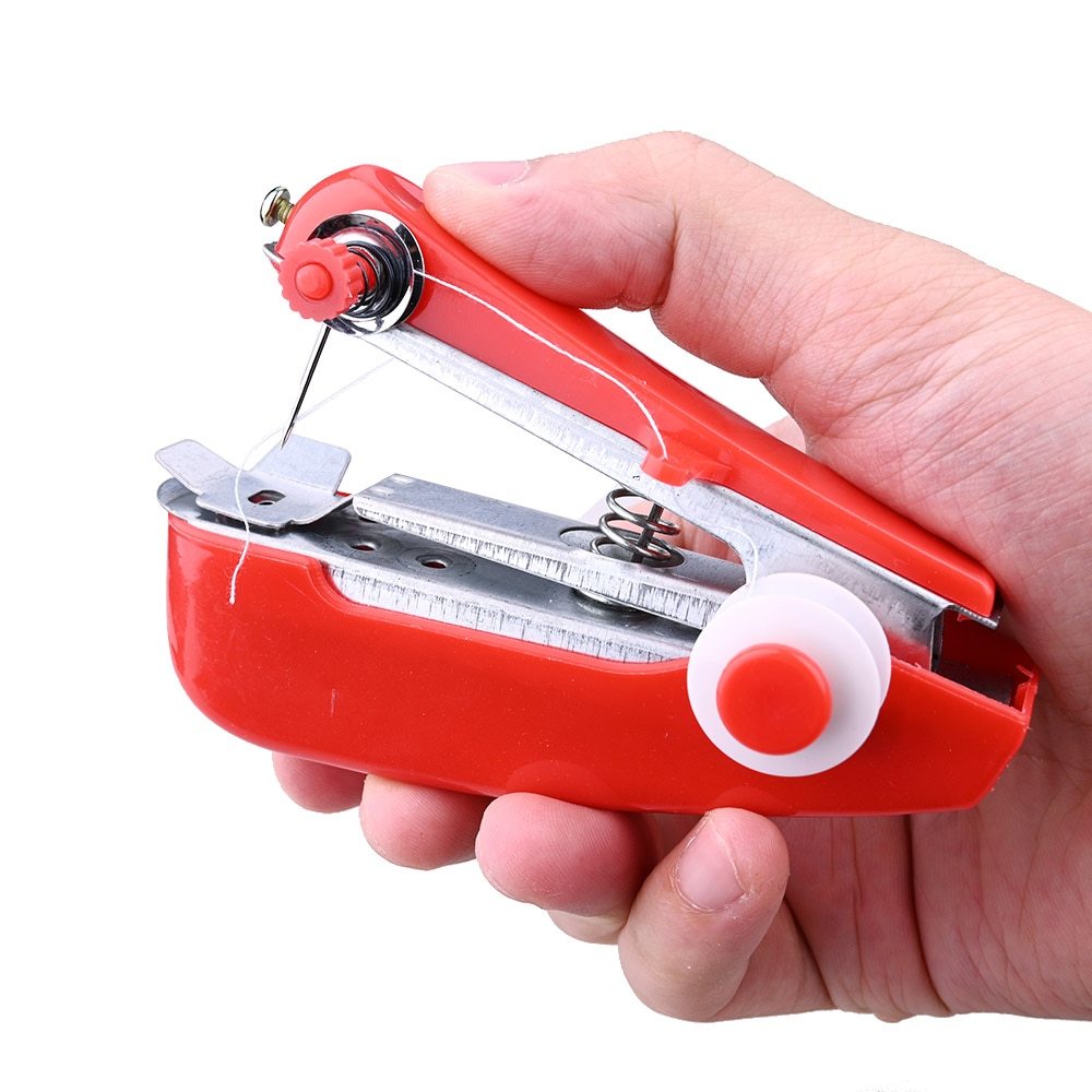 Portable Hand-held Sewing Machine – Mini Household Manual Stitching Tool