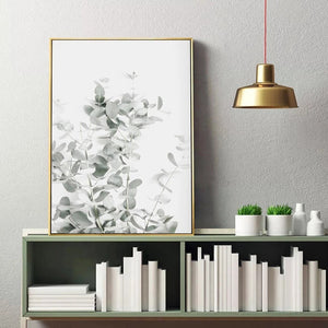 Nordic Plant Canvas Wall Art – Modern Frameless Greenery Decoration Painting
