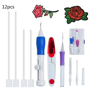 DIY Embroidery Kit with 50 Color Threads – Beginner & Professional Sewing Set