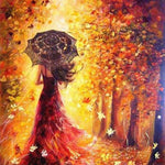 Elegant Dancer Paint by Numbers Kit – DIY Acrylic Painting Set 40x50cm | Creative Wall Art Gift