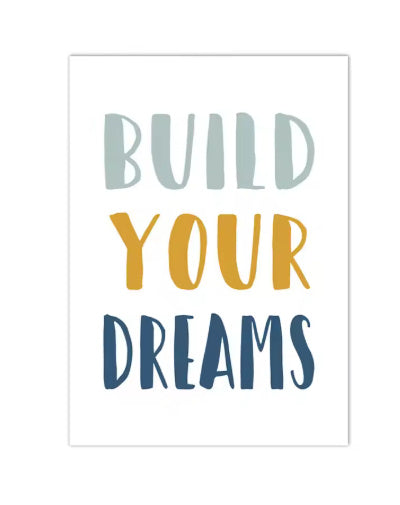 Frameless Excavator Canvas Art Poster: Nordic Style Decorative Painting for Kids Room & Modern Home Decor