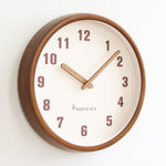 Retro Solid Wood Wall Clock – Modern Minimalist Home Living Room Clock | Silent Creative Decorative Clock