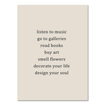 Abstract Bohemian Art Poster – Ins Style Airbrushed Wall Painting | Modern Frameless Canvas for Living Room Decoration