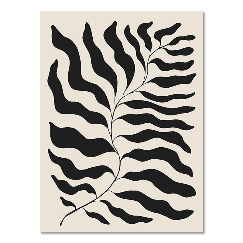 Abstract Bohemian Art Poster – Ins Style Airbrushed Wall Painting | Modern Frameless Canvas for Living Room Decoration