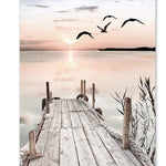 HD Abstract Warm-Style Painting Core: Frameless Nordic Decorative Art for Gallery, Corridor & Entrance