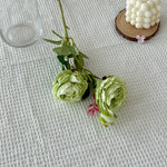 High Quality Pink Peony & Rose Artificial Flower Bouquet for Living Room Home, Wedding & Photography Decor