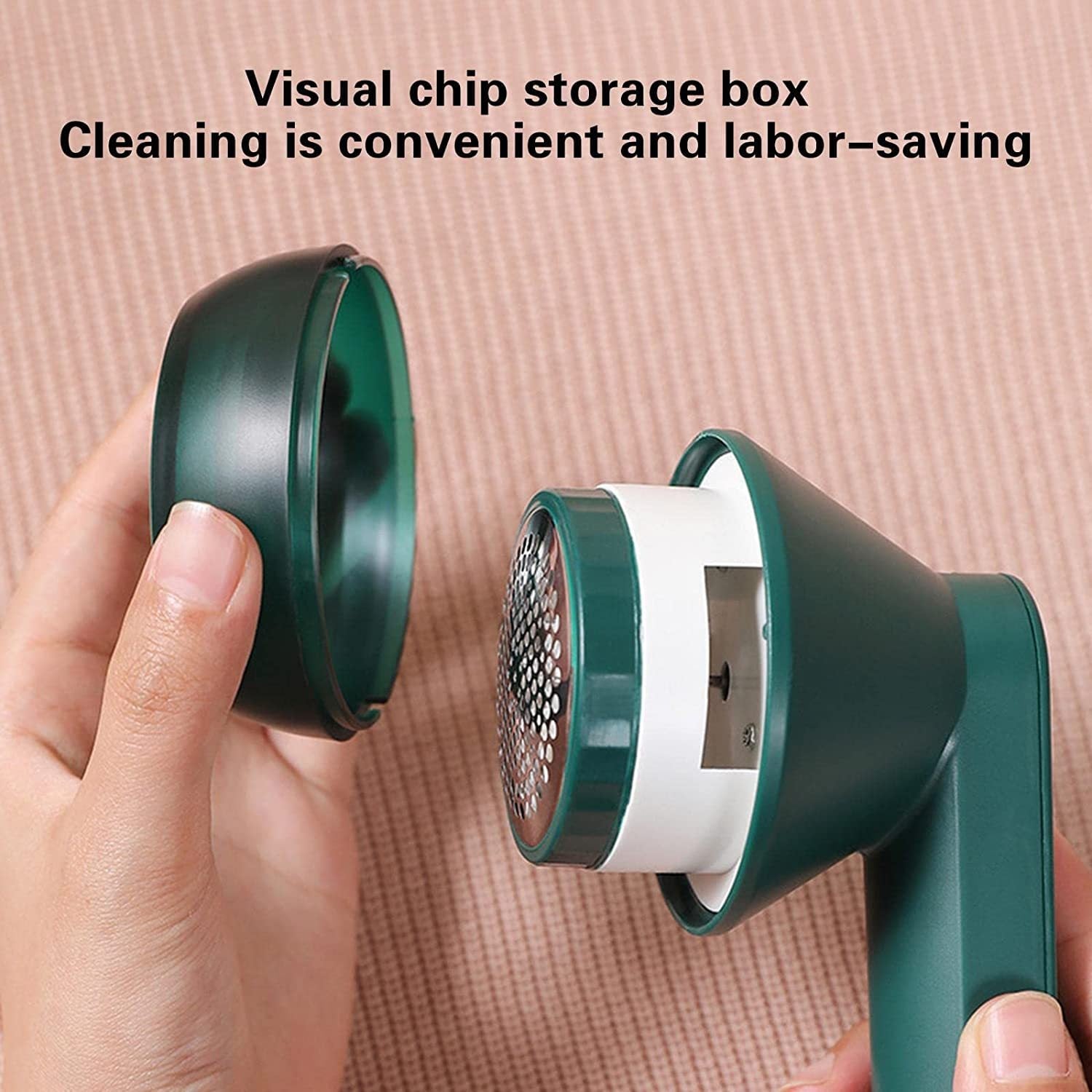 USB Rechargeable Electric Lint Remover – Portable Clothes Fuzz & Fabric Shaver
