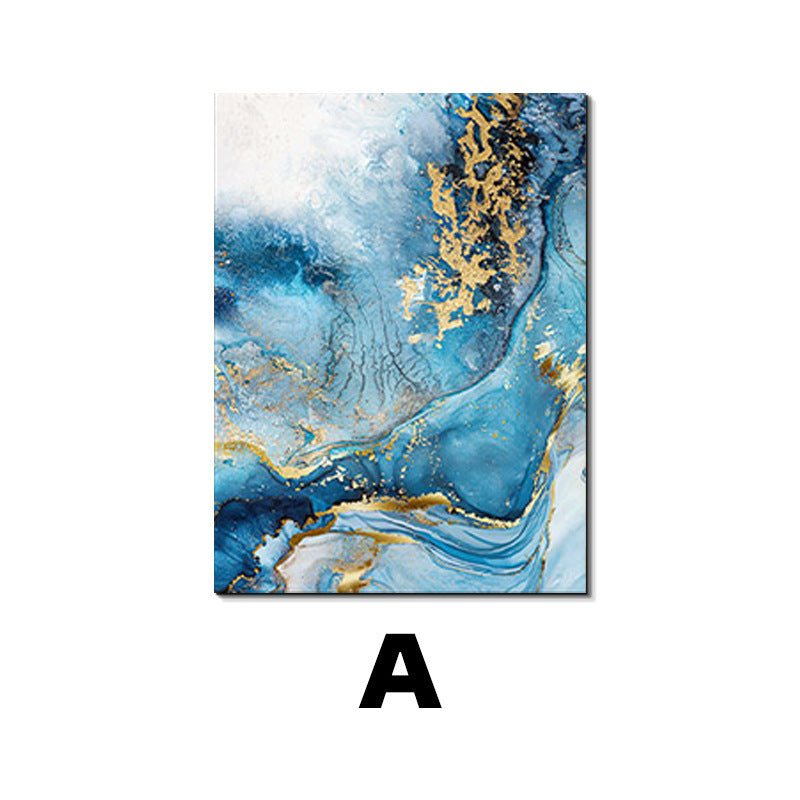 Modern Living Room Decorative Painting – Minimalist Entrance Wall Art | Frameless Canvas Home Decor