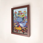 A4 Children’s DIY Art Magnetic Frame – Nordic Style Kids Painting Storage & Display Photo Frame