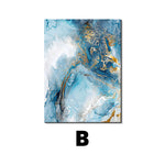 Modern Living Room Decorative Painting – Minimalist Entrance Wall Art | Frameless Canvas Home Decor