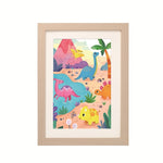 A4 Children’s DIY Art Magnetic Frame – Nordic Style Kids Painting Storage & Display Photo Frame