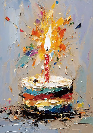 Birthday Scene Setting Supplies – Hanging Cloth Banner, Cake & Photo Background for Party Decoration