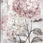 Flower Wall Art Poster – Modern Canvas Print for Bathroom & Living Room Décor | Frameless Home Decoration