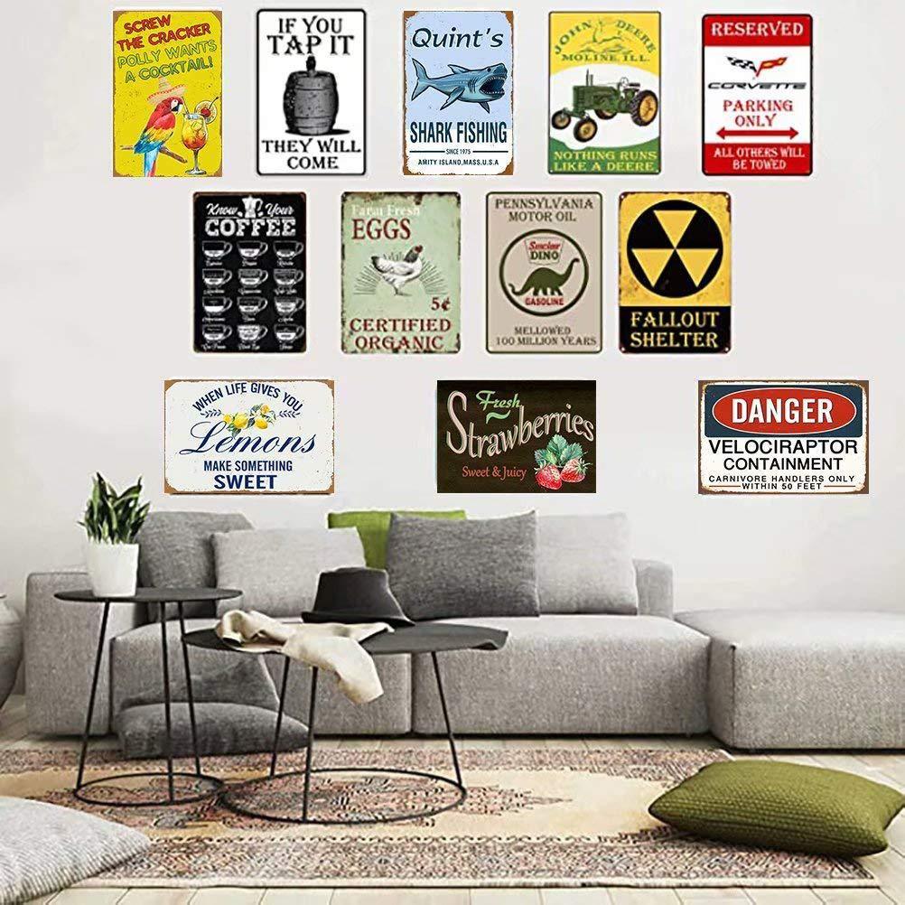 Pet Lovers Wall Decoration – Sausage Dog Tinplate Sign | American Style Home & Office Décor