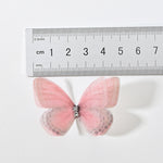 DIY Double Diamond Butterfly Kit: Handmade Double-Layer Mesh Laminate for Jewelry & Hair Accessories
