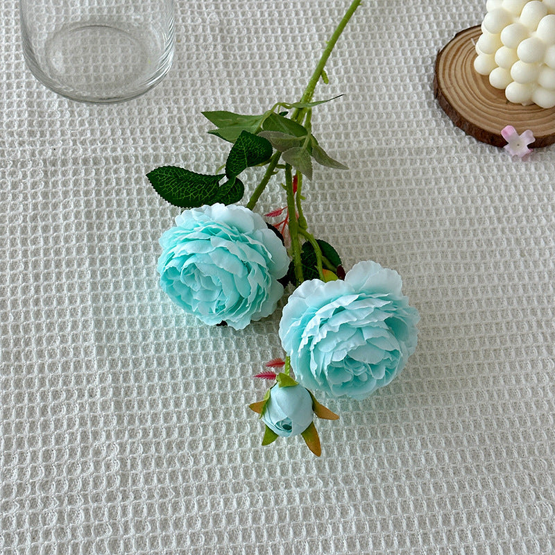 High Quality Pink Peony & Rose Artificial Flower Bouquet for Living Room Home, Wedding & Photography Decor