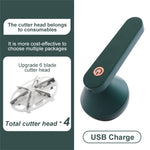 USB Rechargeable Electric Lint Remover – Portable Clothes Fuzz & Fabric Shaver