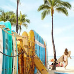 Seaside Landscape Canvas Wall Art – Modern Living Room & Bedroom Decorative Poster | Multiple Sizes, Frameless Painting