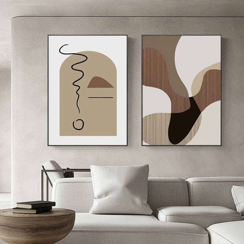 Living Room Sofa Wall Art Mural – Cartoon Canvas Decorative Painting