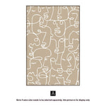 Living Room Sofa Wall Art Mural – Cartoon Canvas Decorative Painting